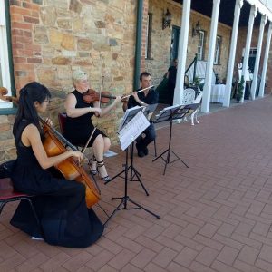 Three musicians